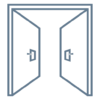 puerta-doble