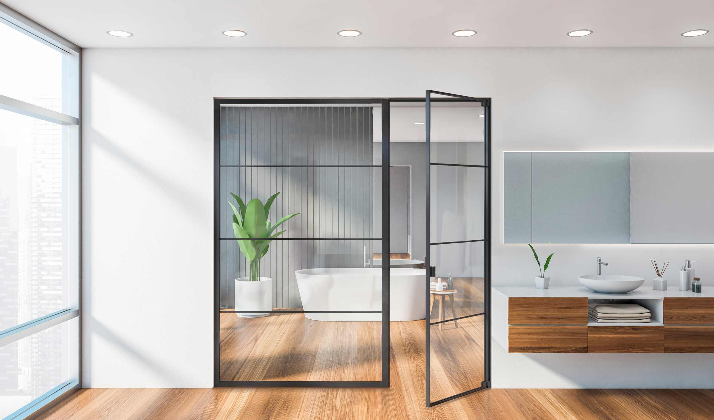 Porte minimaliste 1 puerta galisur2500